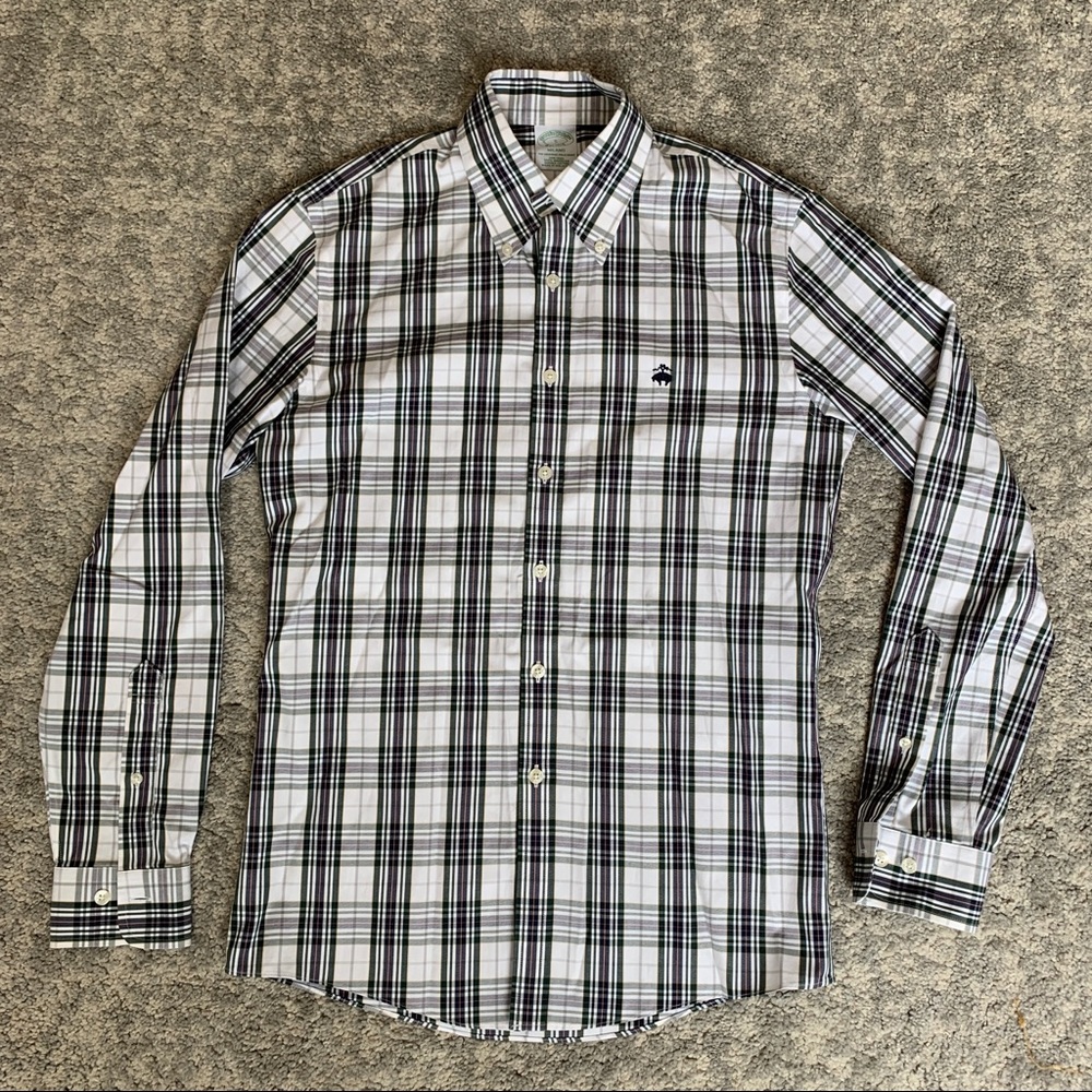 Brooks Bothers | Plaid Milano Dress Shirt